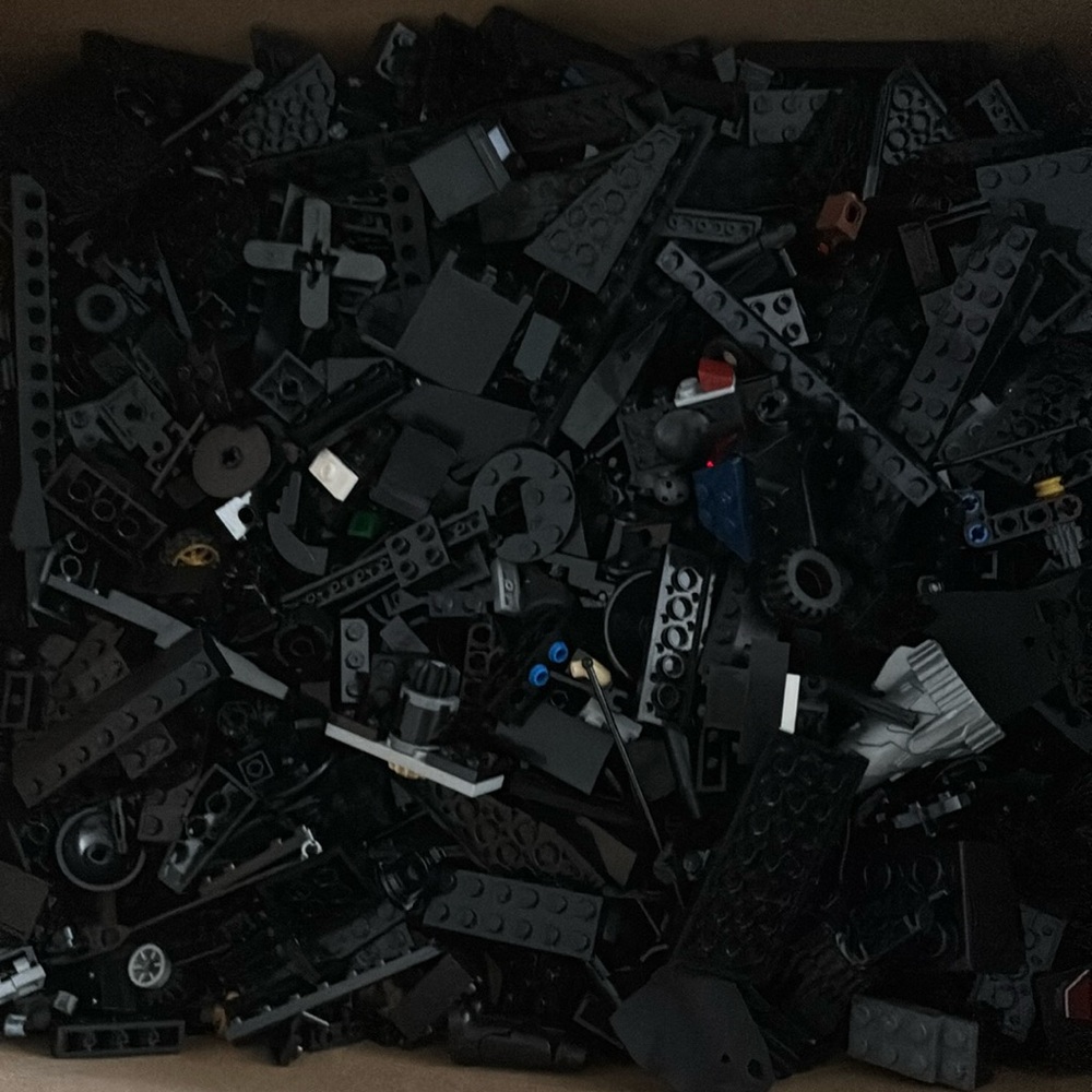 Black Legos Lot